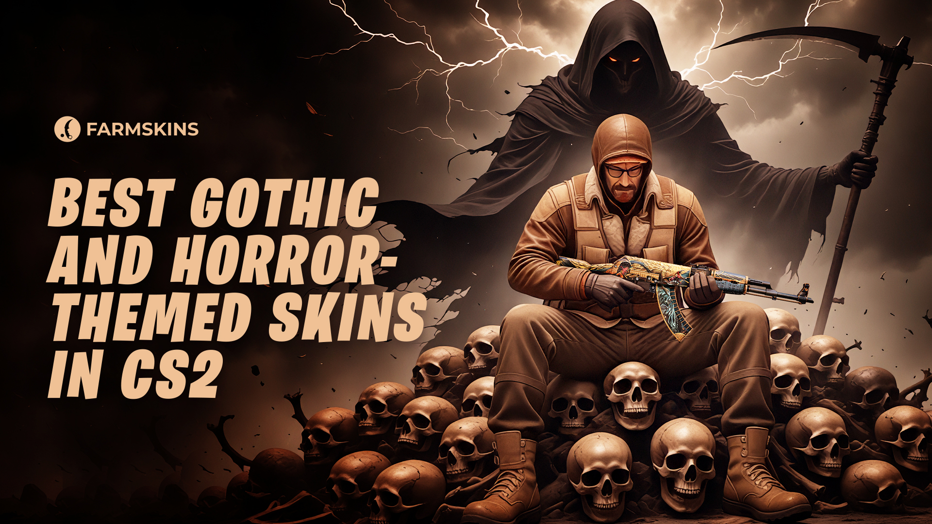 best gothic and horror skins in CS2