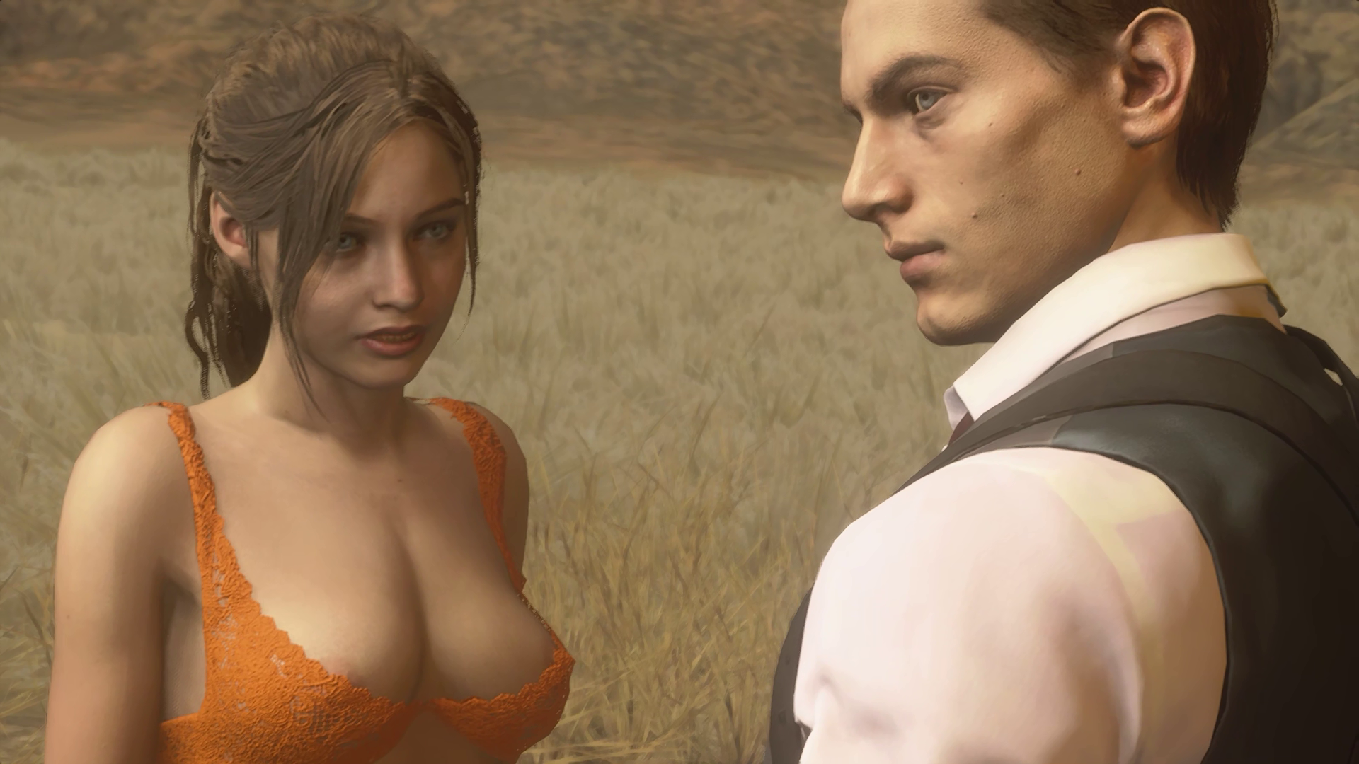 Resident Evil 2 „Claire in See-Through Lingerie”
