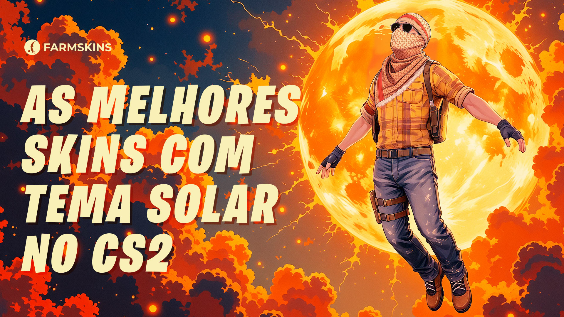 skins inspirados no sol em CS2