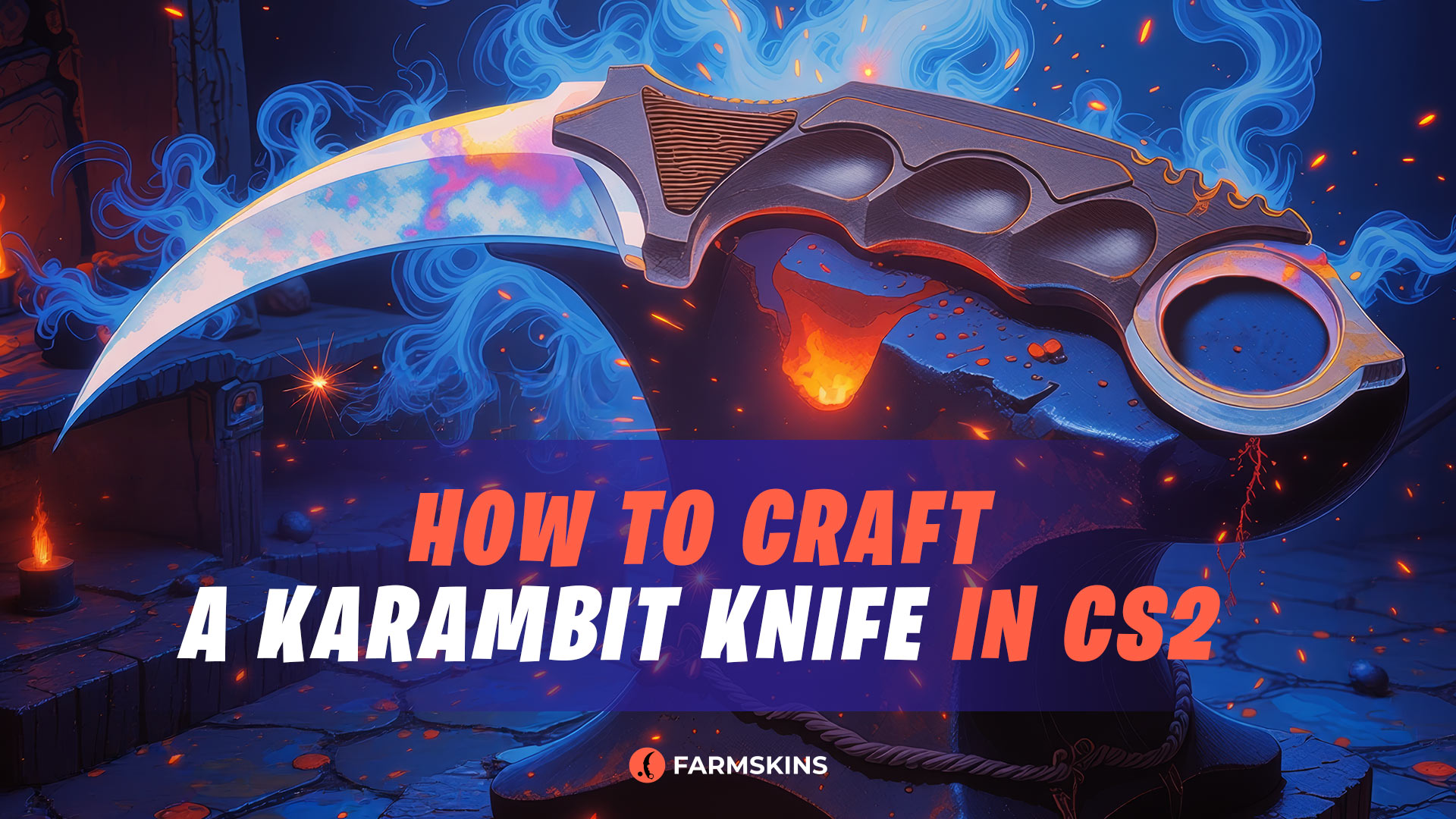 Karambit knife crafting guide in Counter-Strike 2
