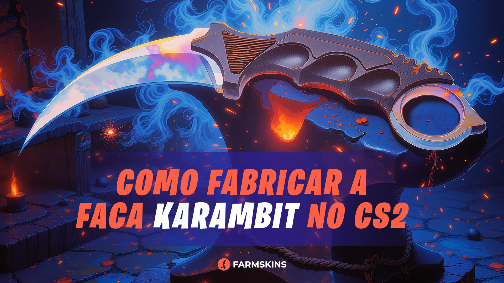 Guia de criação da faca Karambit no Counter-Strike 2