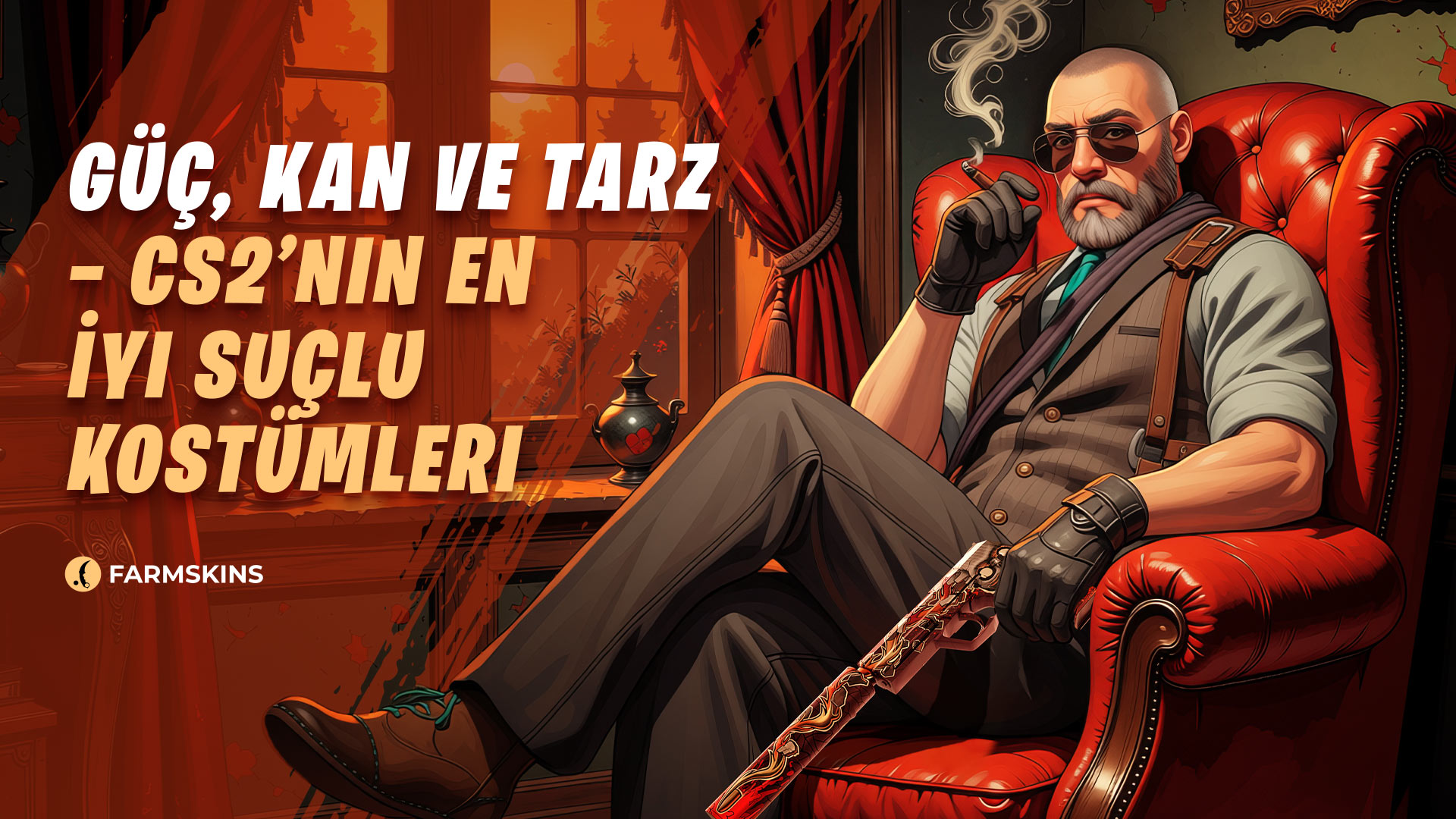 CS2’deki en iyi suç temalı silah kaplamaları