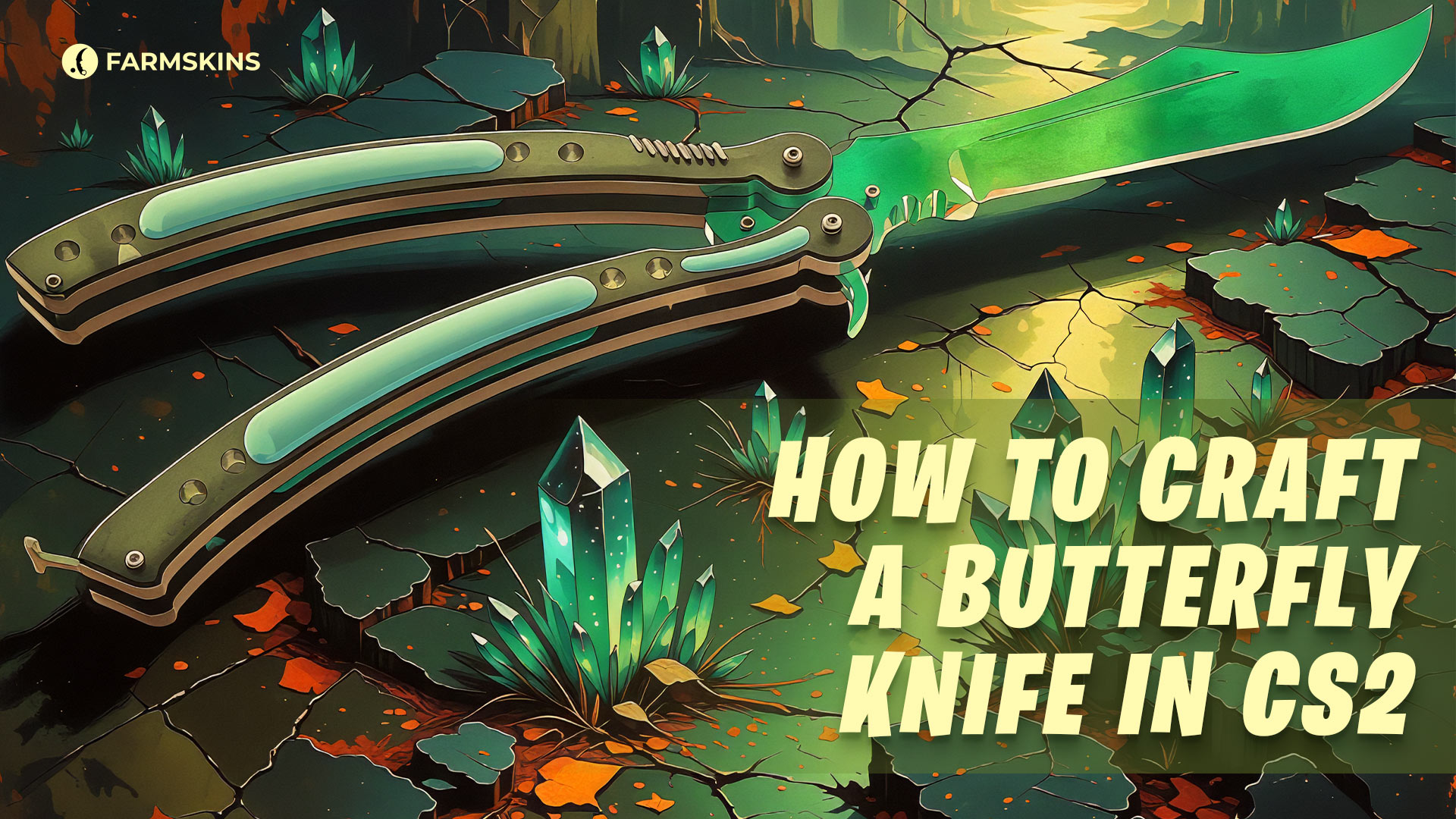 how to craft a Butterfly Knife in CS2