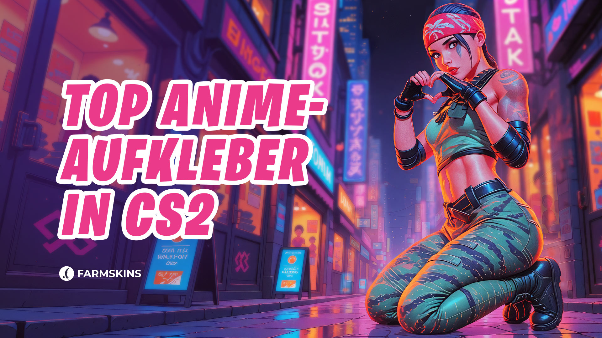 Top Anime-Sticker in CS2