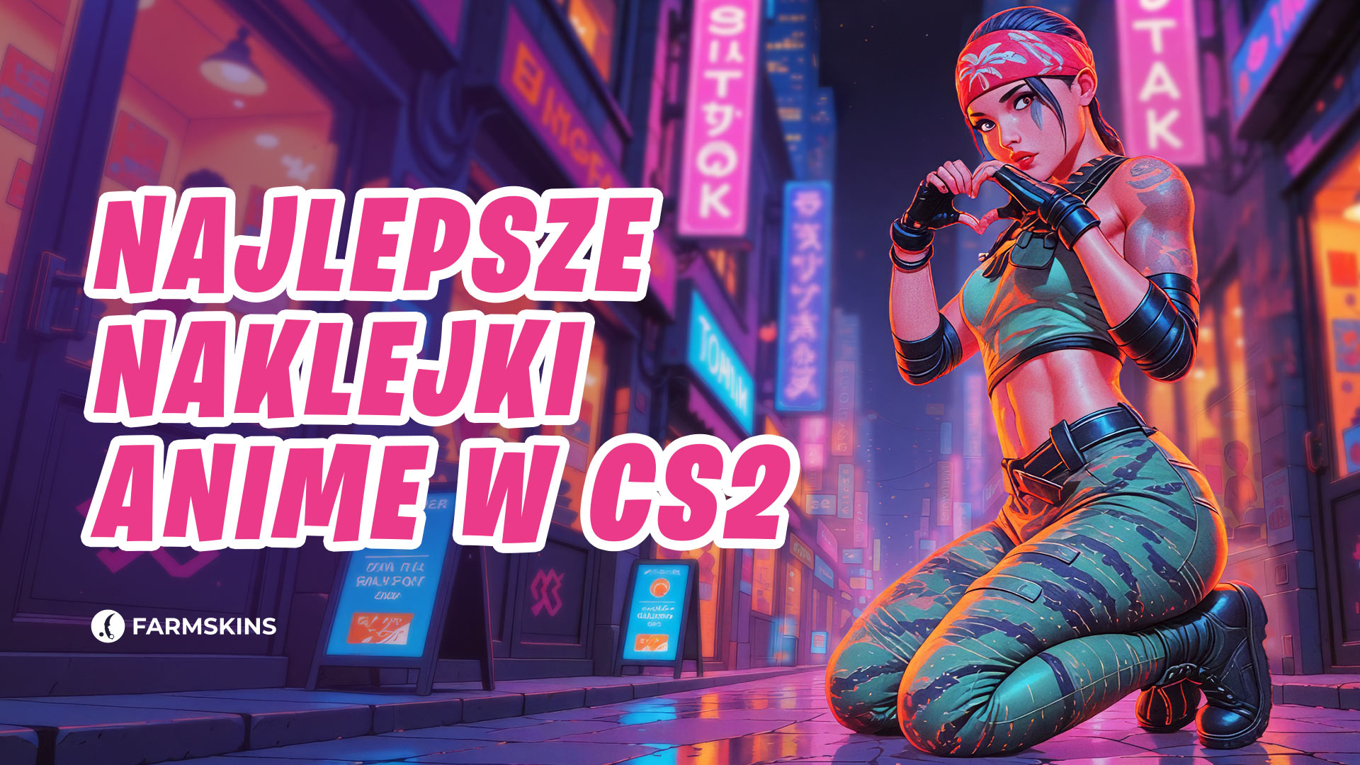 Najlepsze naklejki anime w CS2