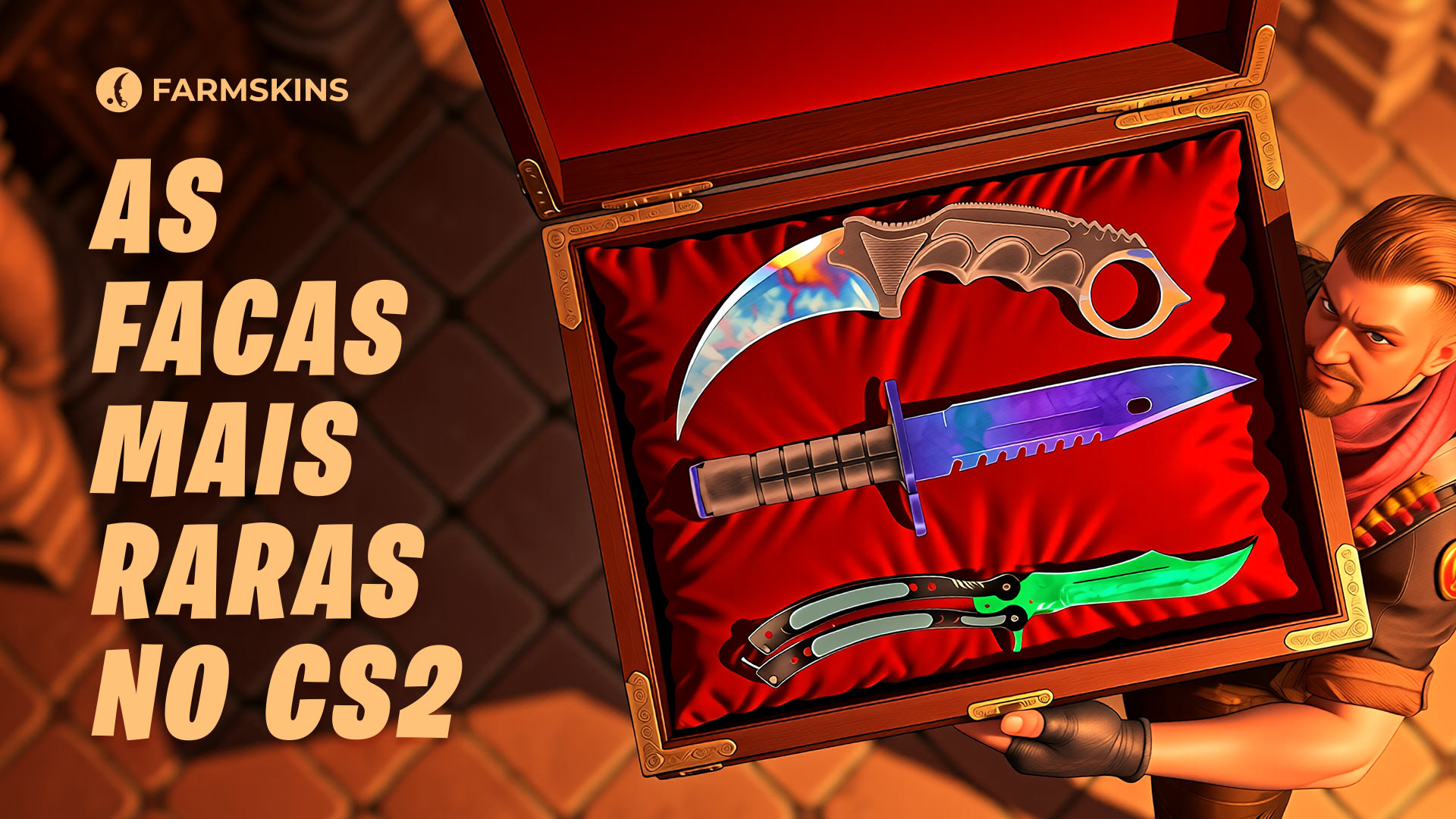 Facas mais raras e caras do CS2