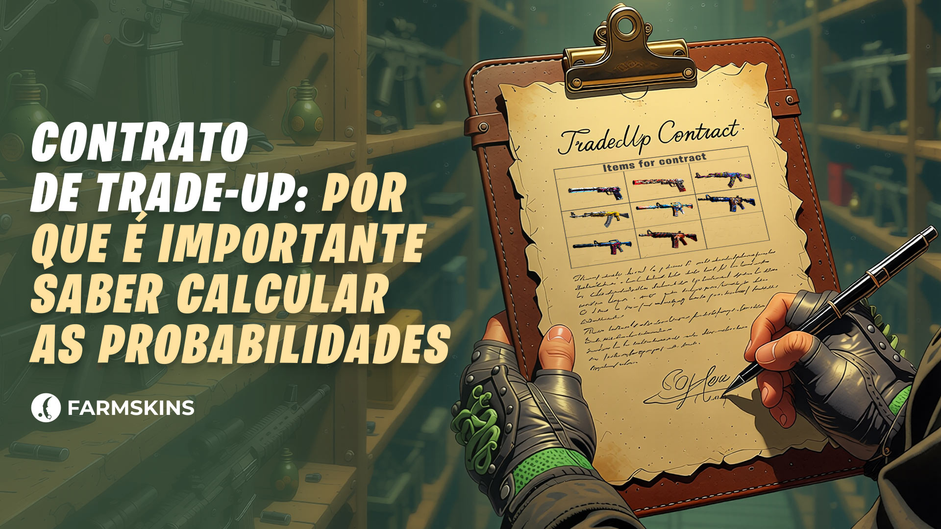 Guia de probabilidades e lucros dos contratos de trade-up no CS2