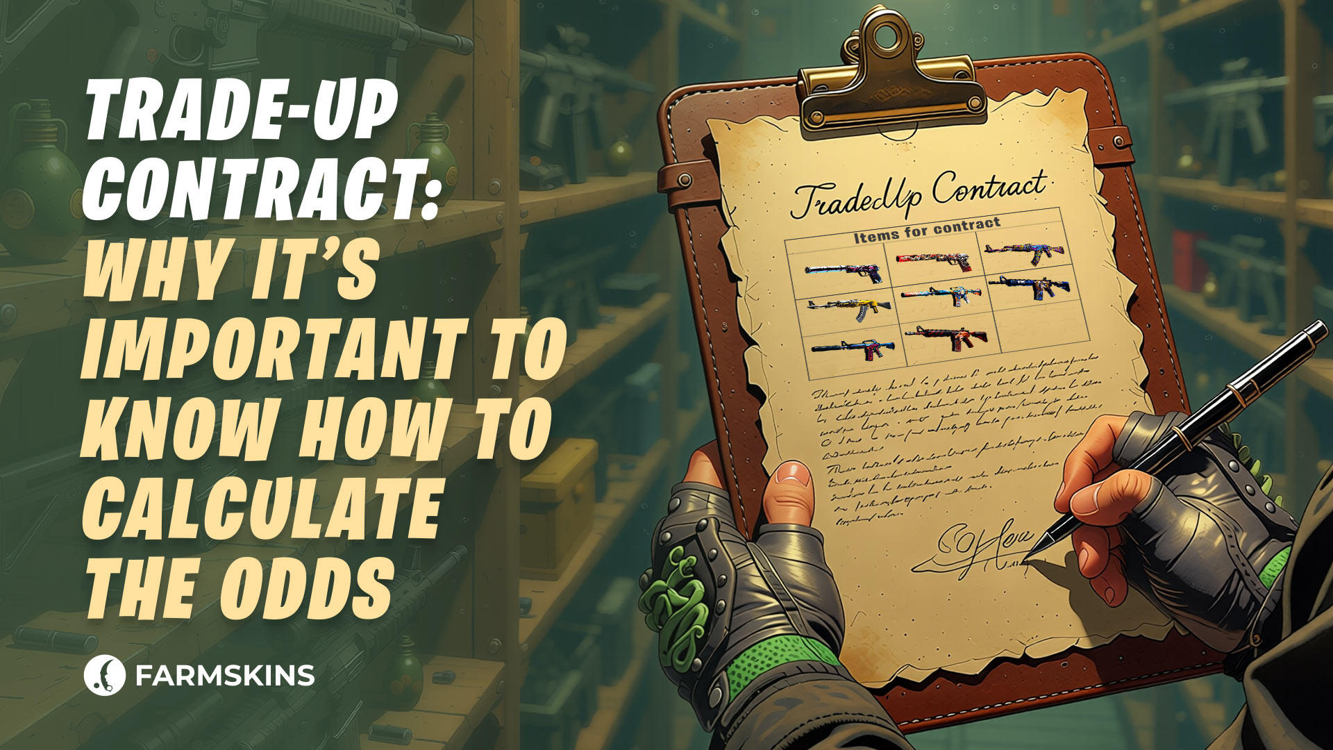 CS2 trade-up contract odds and profit guide